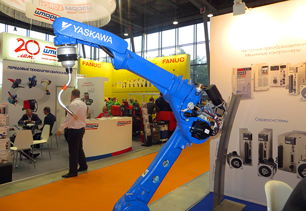 YASKAWA на выставке Weldex Россварка 2015 YASKAWA на выставке Weldex Россварка 2015